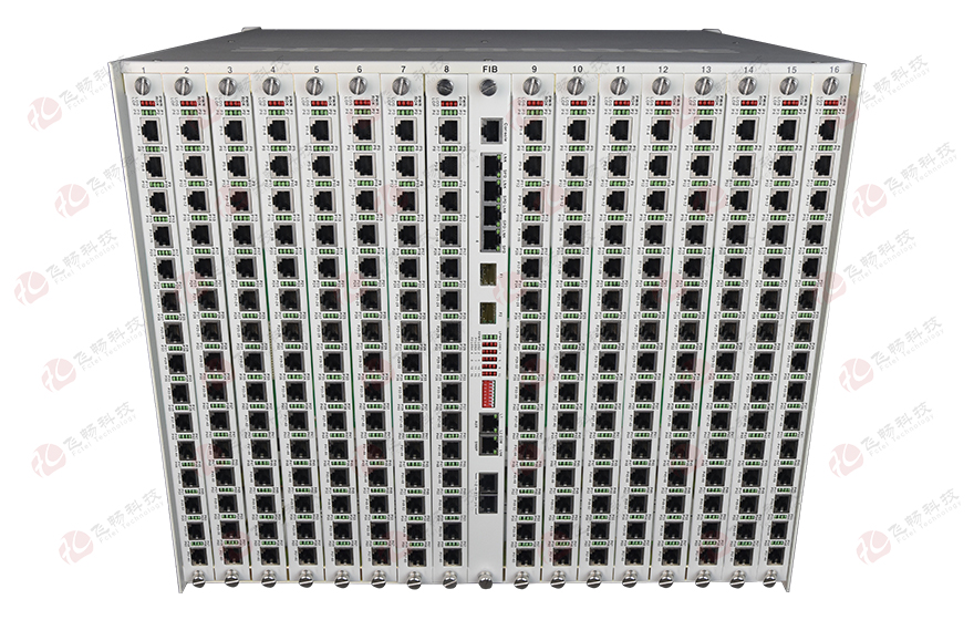 飛暢科技-960路電話(huà)光端機（8U 19英寸，SFP 1+1光備份）