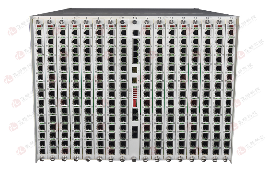 飛暢科技-960路電話(huà)光端機（8U 19英寸，SFP 1+1光備份）